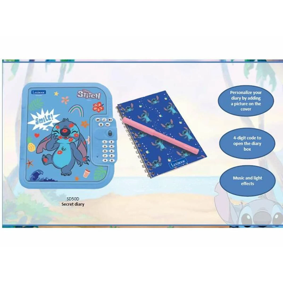 Lápices Lexibook Plástico Azul