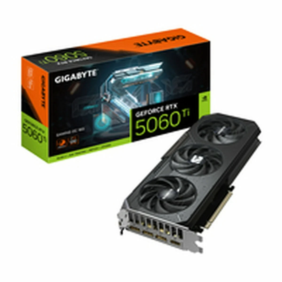 Tarjeta Gráfica Gigabyte GV-N506TGAMING OC-16GD 16 GB geforce rtx 5060 ti GDDR6 GDDR7