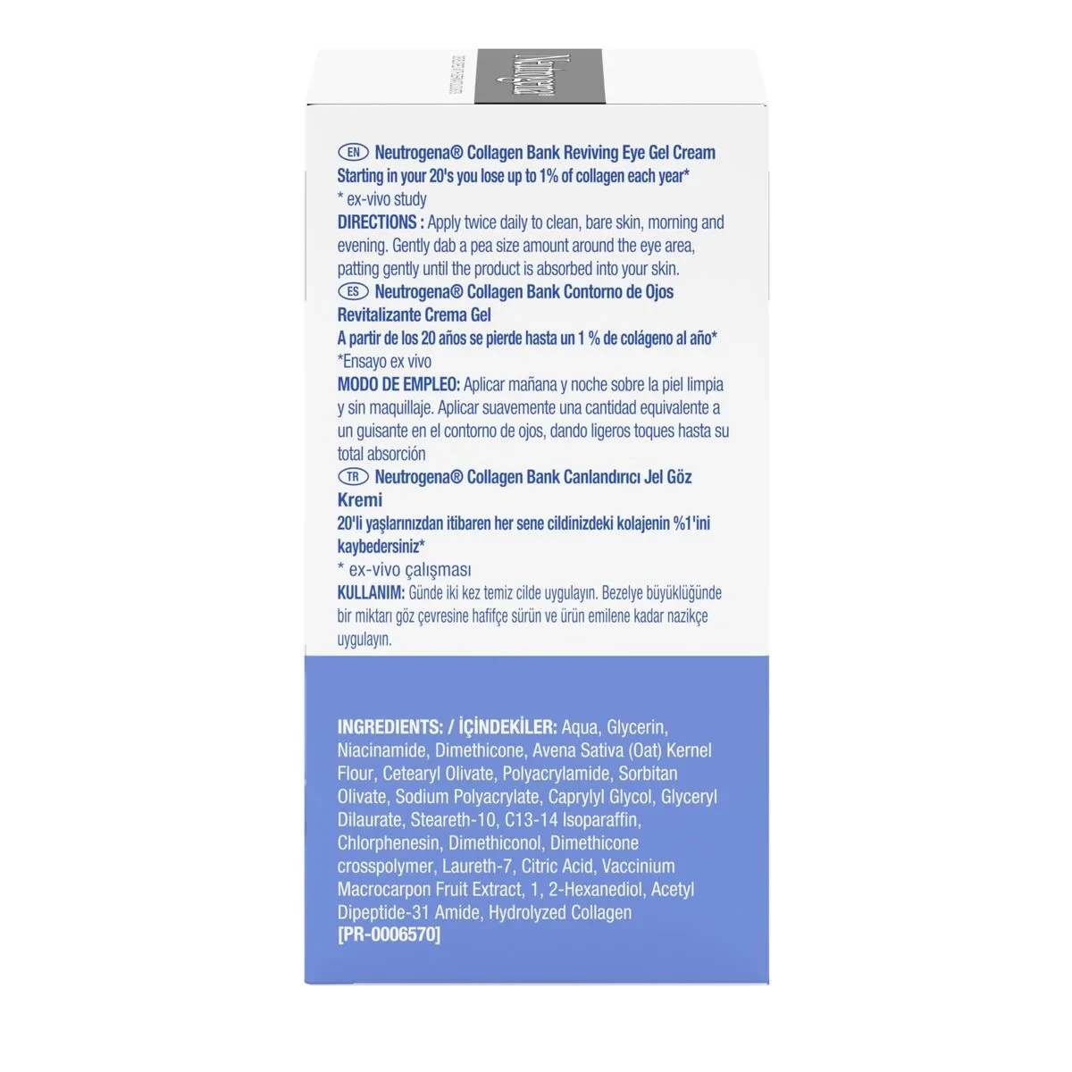 Contorno de Ojos Neutrogena COLLAGEN BANK