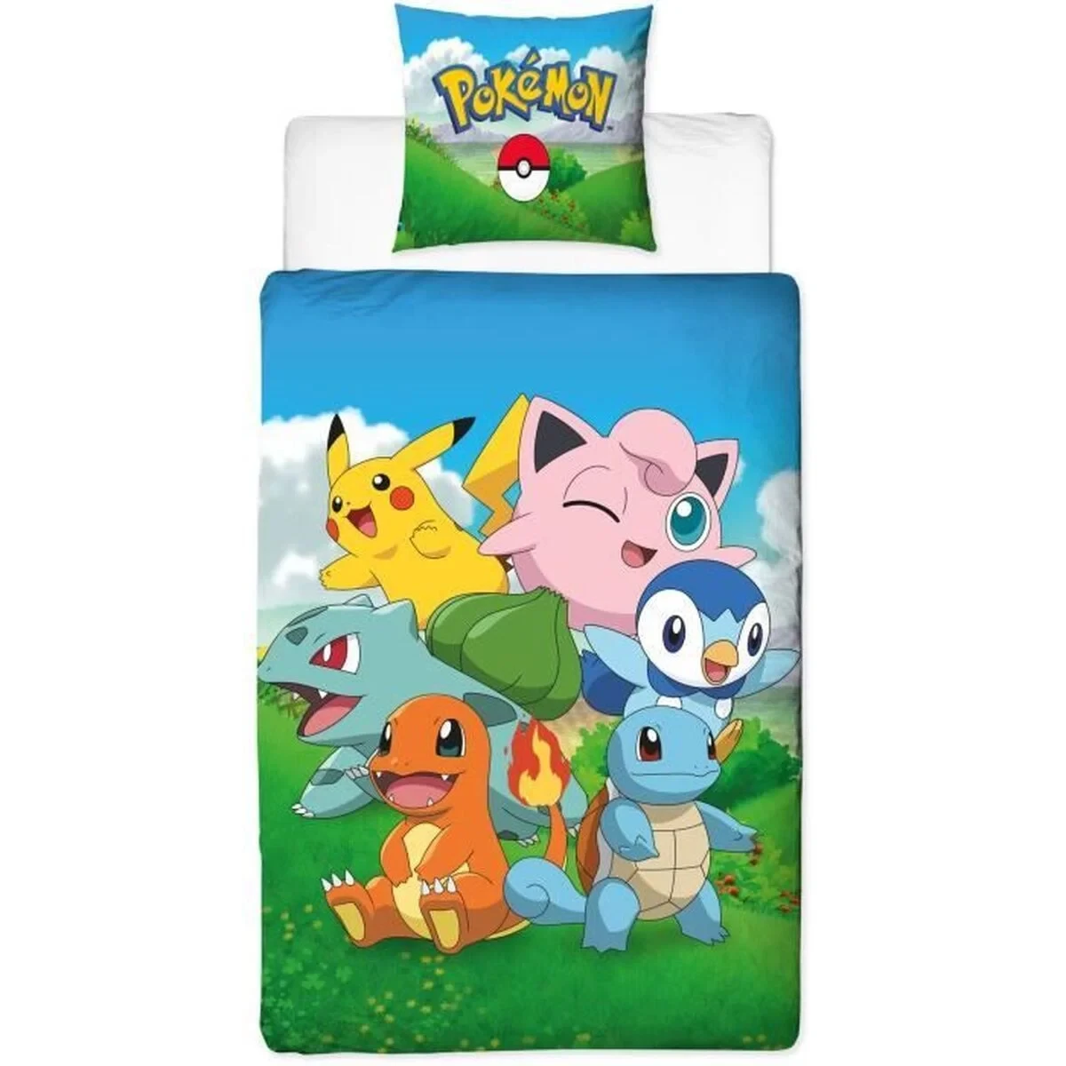 Juego de funda nórdica Pokémon