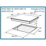 Placa de Inducción Meireles MV1613