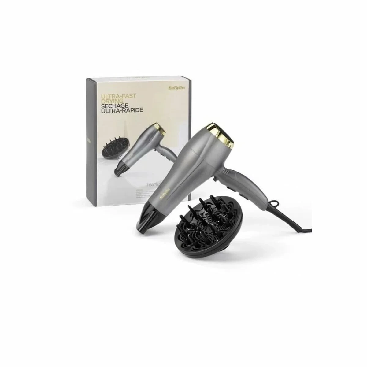 Secador de Pelo Babyliss 5513TE Dorado 2300 W