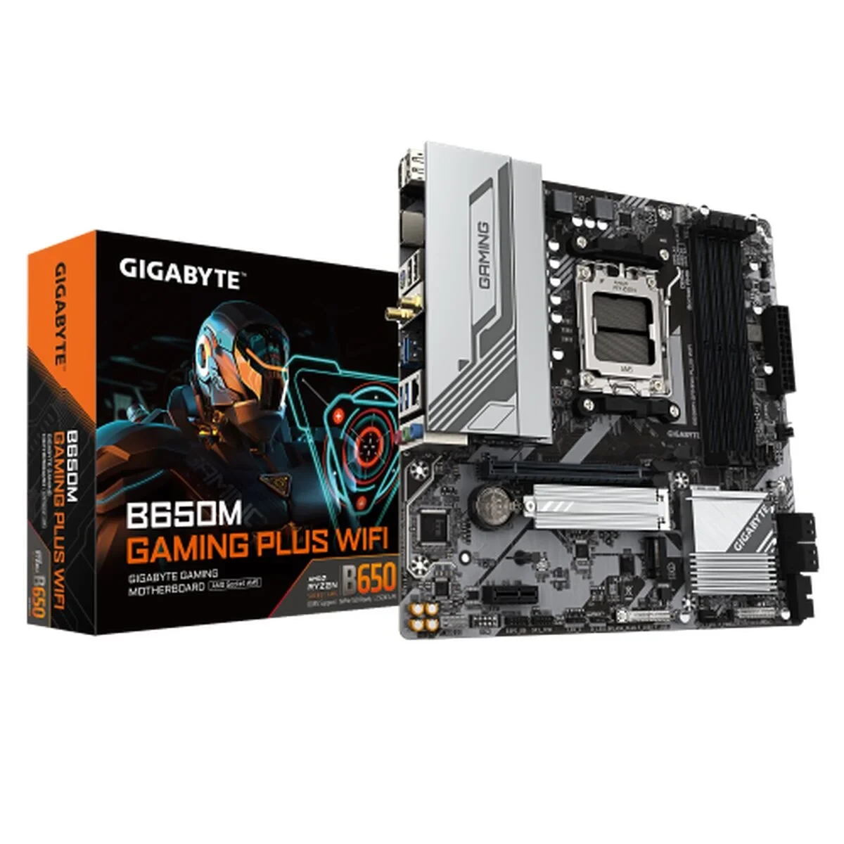 Placa Base Gigabyte B650M GAMING PLUS WF AMD B650 AMD AM5