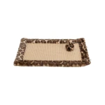 Rascador para Gatos Trixie Leo Marrón Poliéster Sisal EVA 55 x 35 cm Alfombra