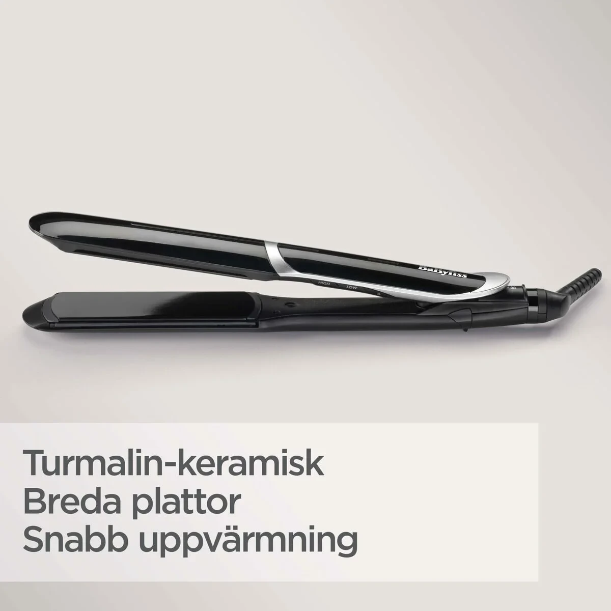 Plancha de Pelo Babyliss ST397E Negro