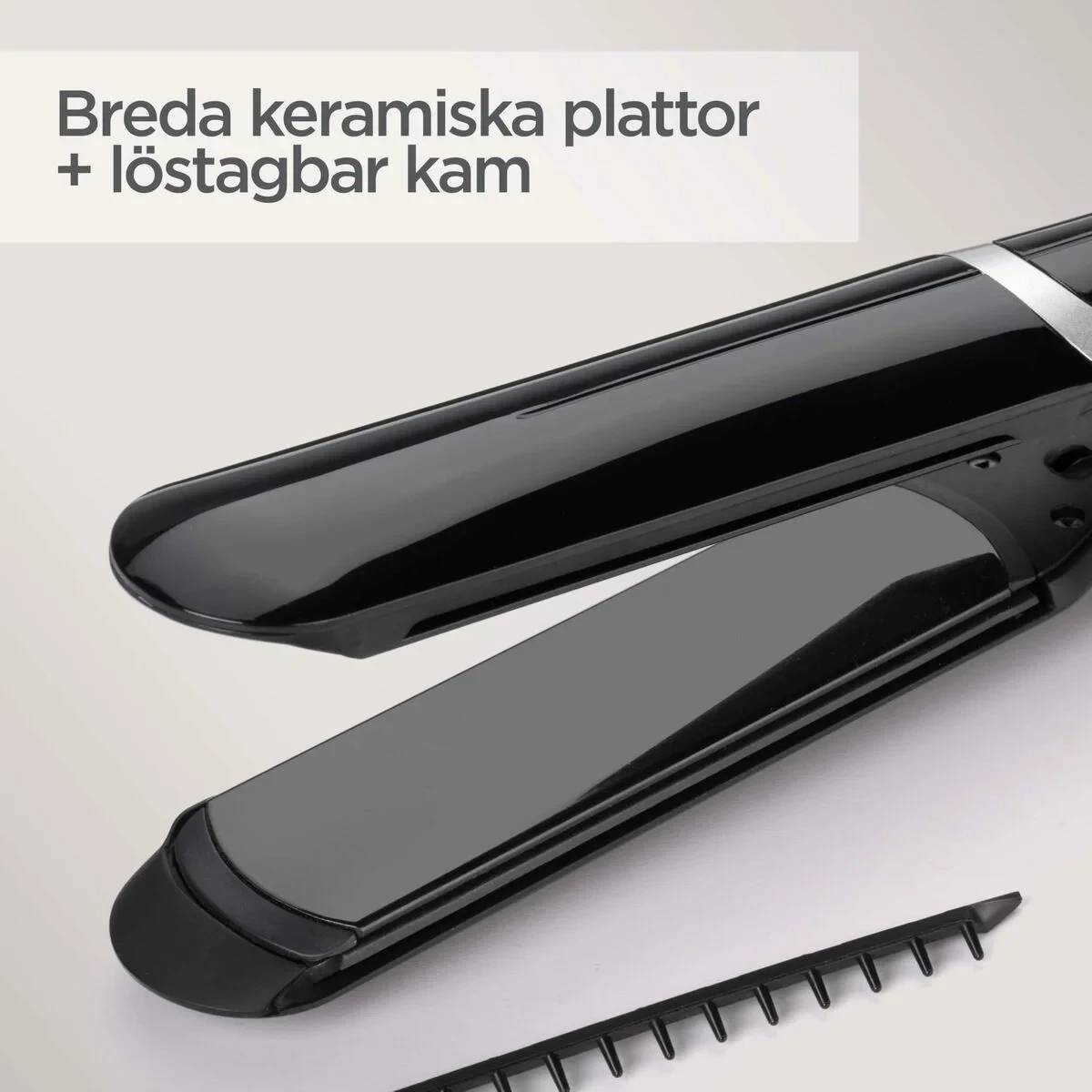 Plancha de Pelo Babyliss ST397E Negro