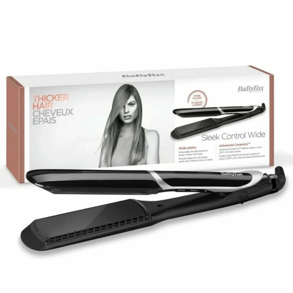 Plancha de Pelo Babyliss ST397E Negro