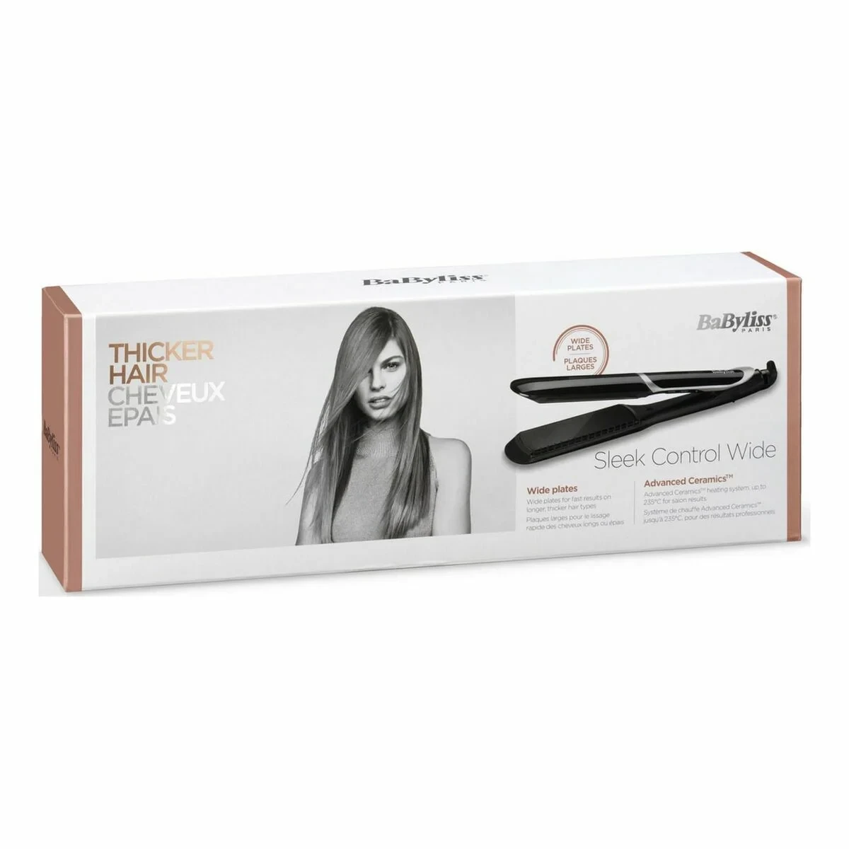 Plancha de Pelo Babyliss ST397E Negro