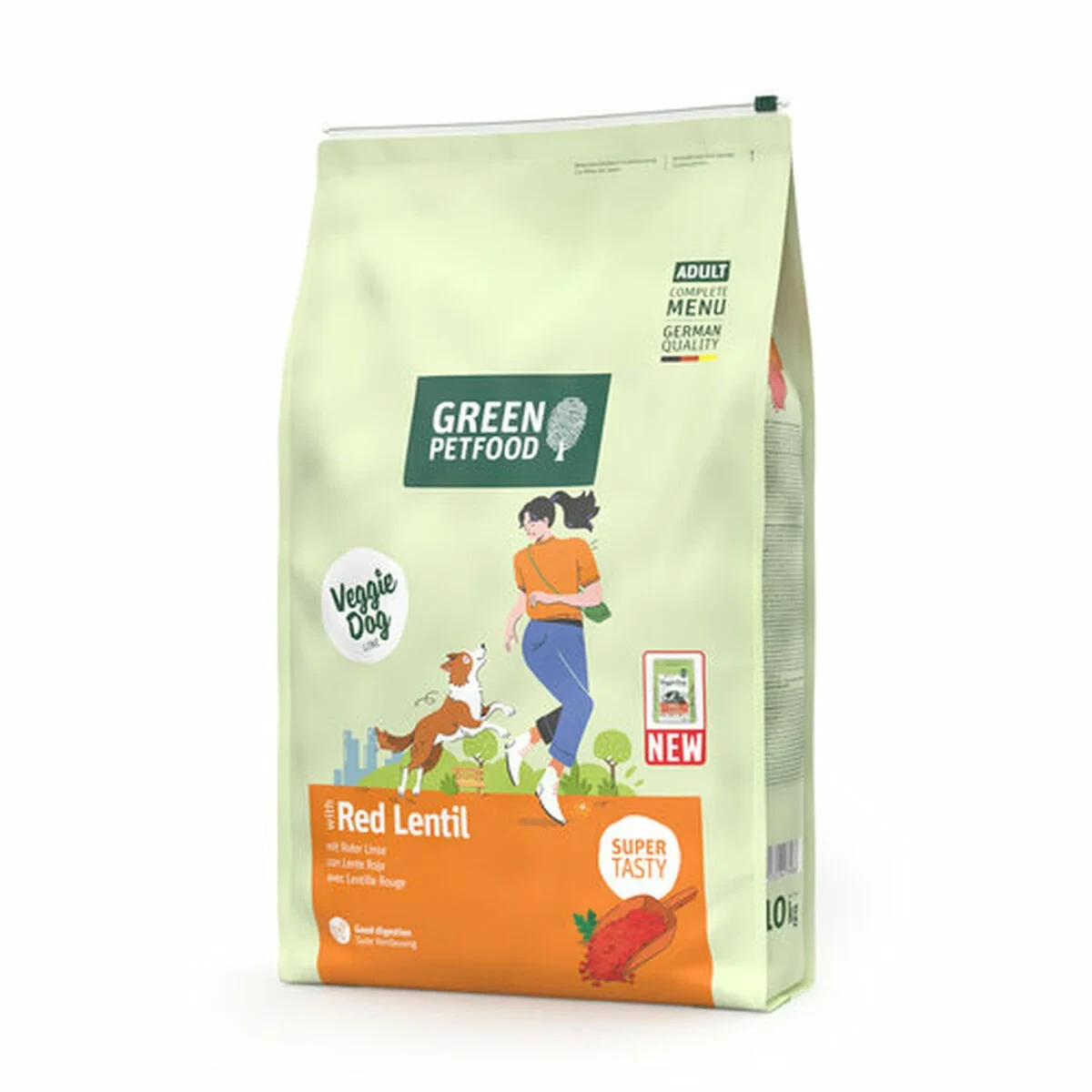 Pienso Green Petfood VeggieDog Red Lentil 10 kg