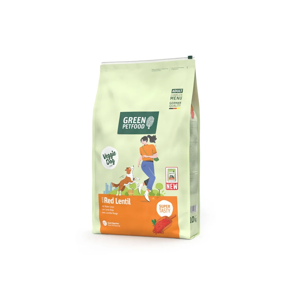 Pienso Green Petfood VeggieDog Red Lentil 10 kg