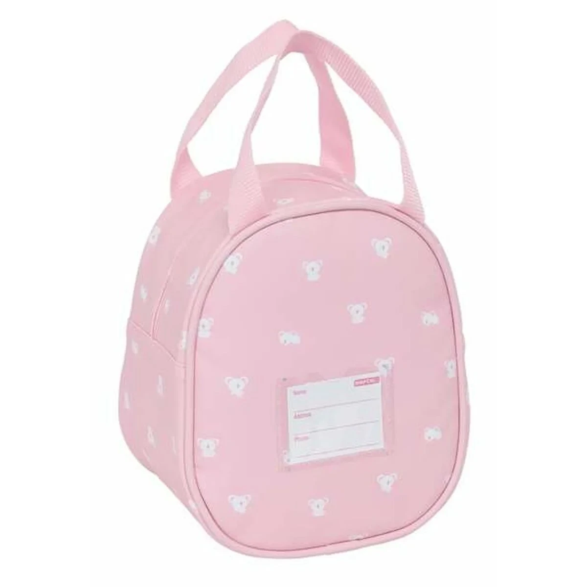 Neceser Infantil Safta Rosa Koala 19 x 22 x 14 cm