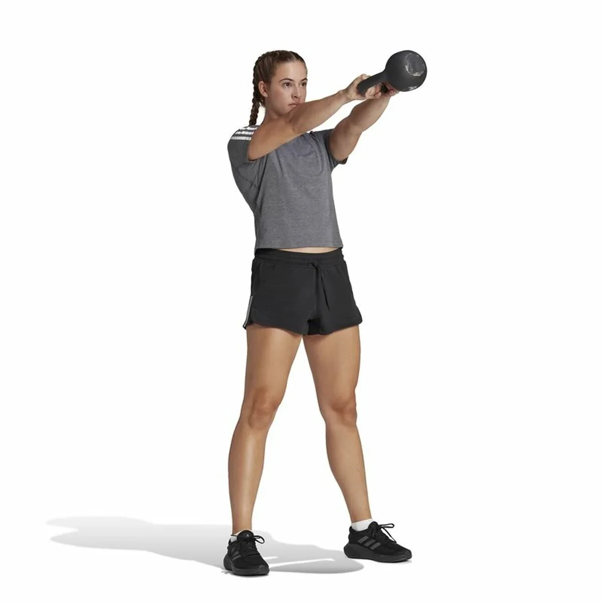 Pantalones Cortos Deportivos para Mujer Adidas Essentials Negro