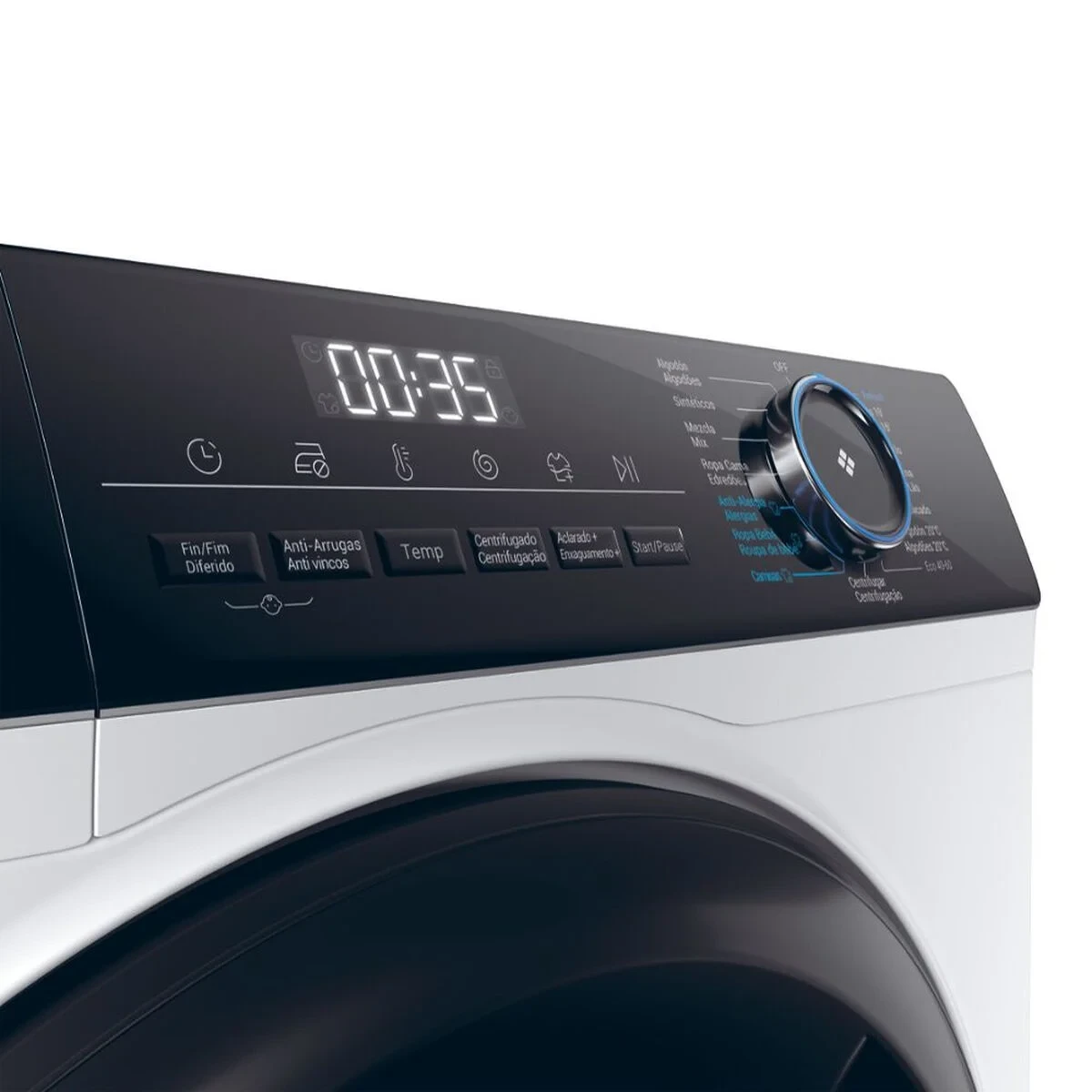 Lavadora Haier HW80BP14939IB 60 cm 1400 rpm 8 kg