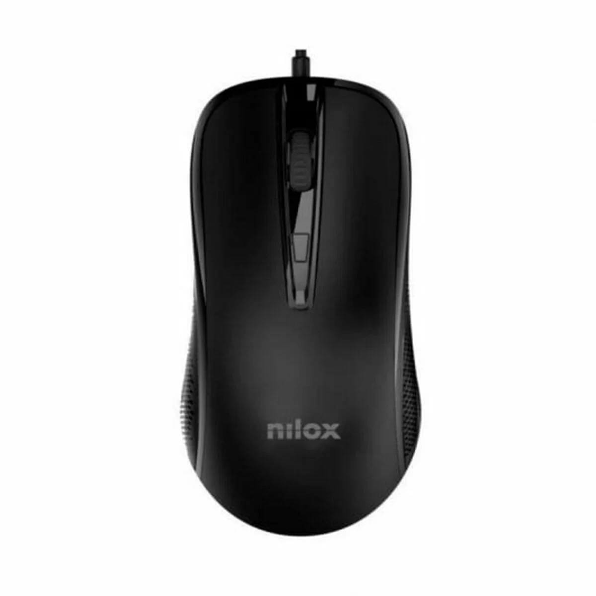 Ratón Nilox MOUSB1014 Negro 2400 dpi