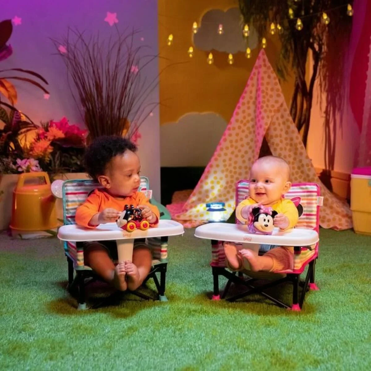 Elevador Disney Pop 'n Sit Azul