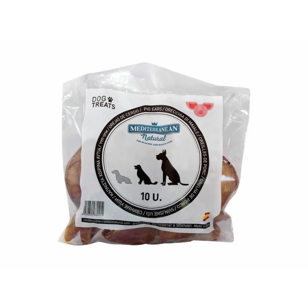 Snack para Perros Mediterranean Natural Pig's ears