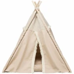 Cama para mascota Trixie Beige 55 × 65 × 55 cm