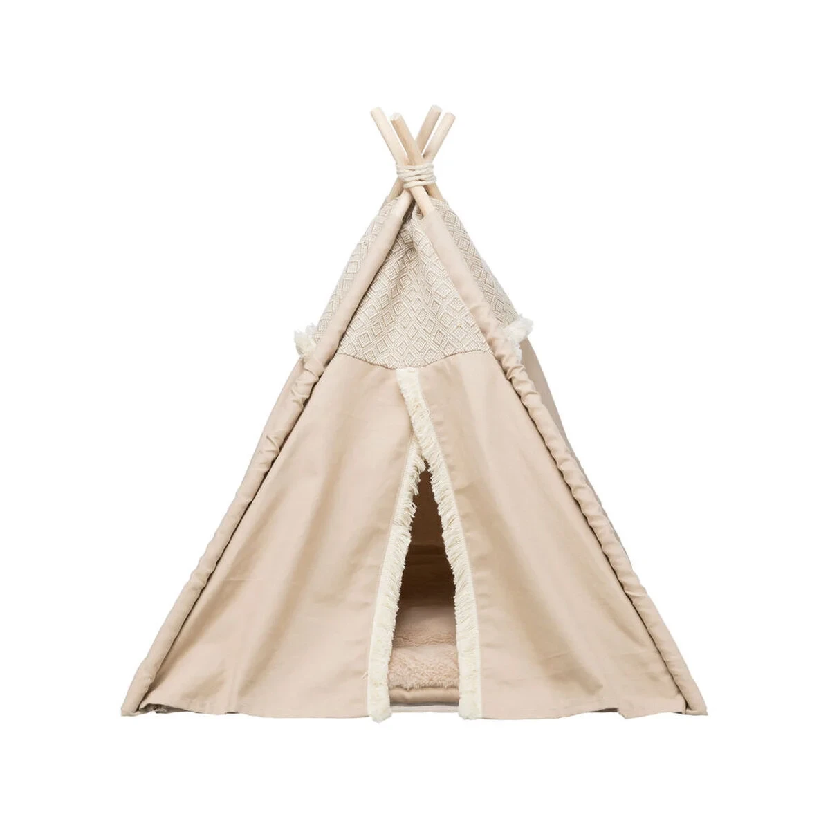 Cama para mascota Trixie Beige 55 × 65 × 55 cm