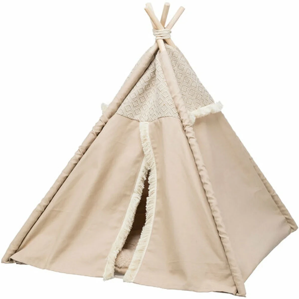 Cama para mascota Trixie Beige 55 × 65 × 55 cm