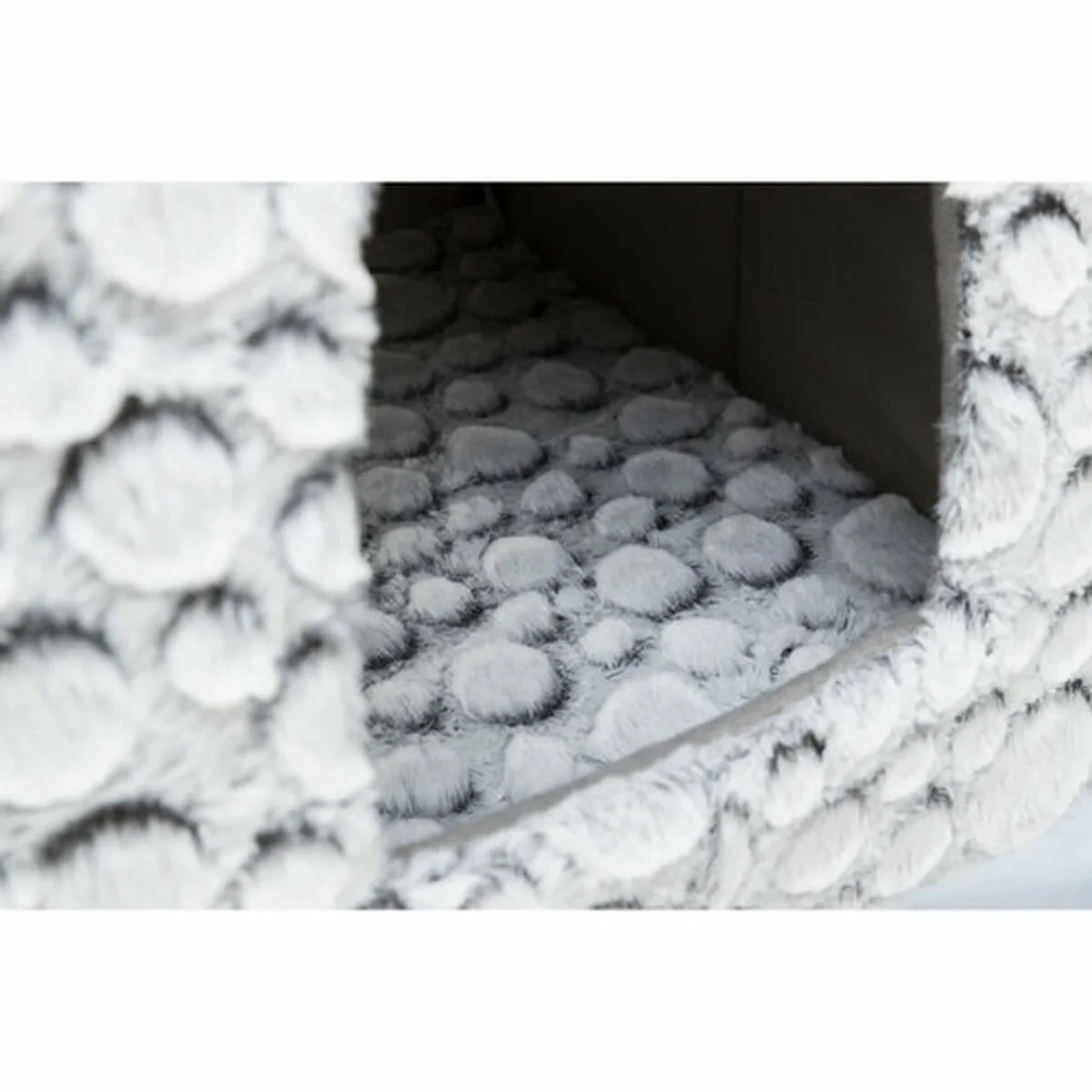 Caseta Trixie Blanco Gris 32 × 42 × 32 cm