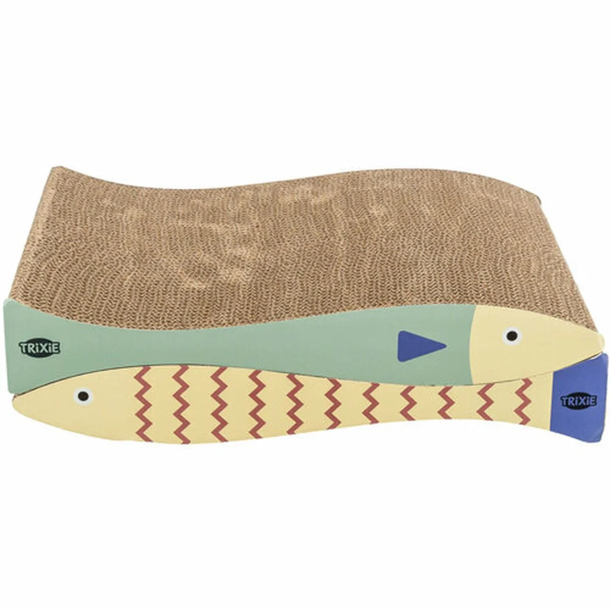 Rascador para Gatos Trixie Crema Menta Cartón 40 × 30 × 11 cm (2 Piezas) (2 Unidades)