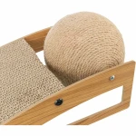 Rascador para Gatos Trixie Yute Madera Cartón 40 × 17 × 20 cm