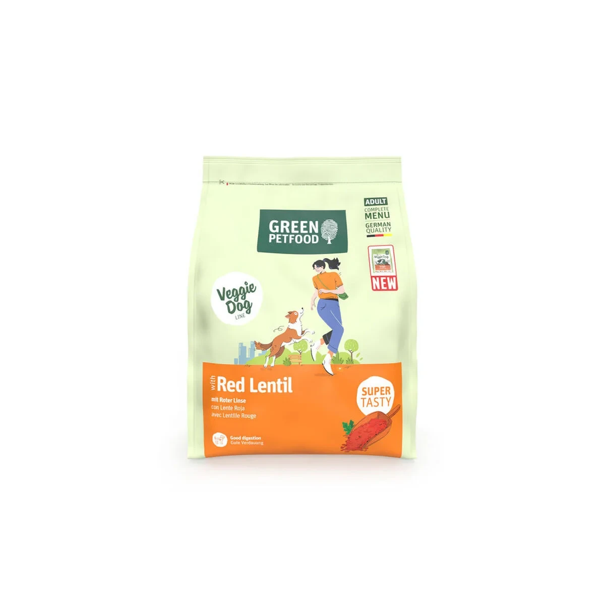 Pienso Green Petfood VeggieDog Red Lentil 900 g