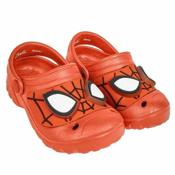 Zuecos Spider-Man Rojo