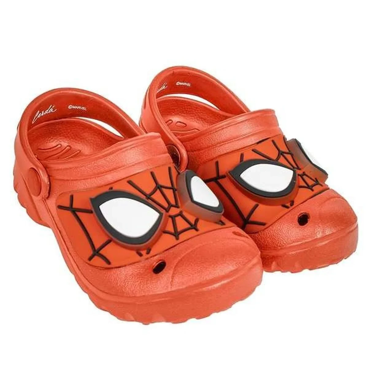 Zuecos Spider-Man Rojo