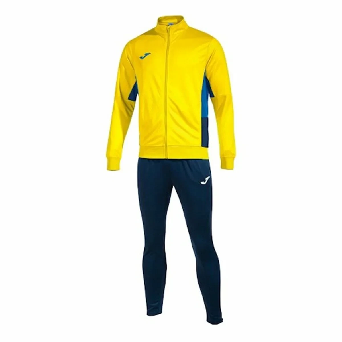 Chándal para Adultos Joma Sport Danubio II Amarillo Infantil Hombre 2 Piezas