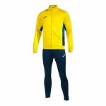 Chándal para Adultos Joma Sport Danubio II Amarillo Infantil Hombre 2 Piezas
