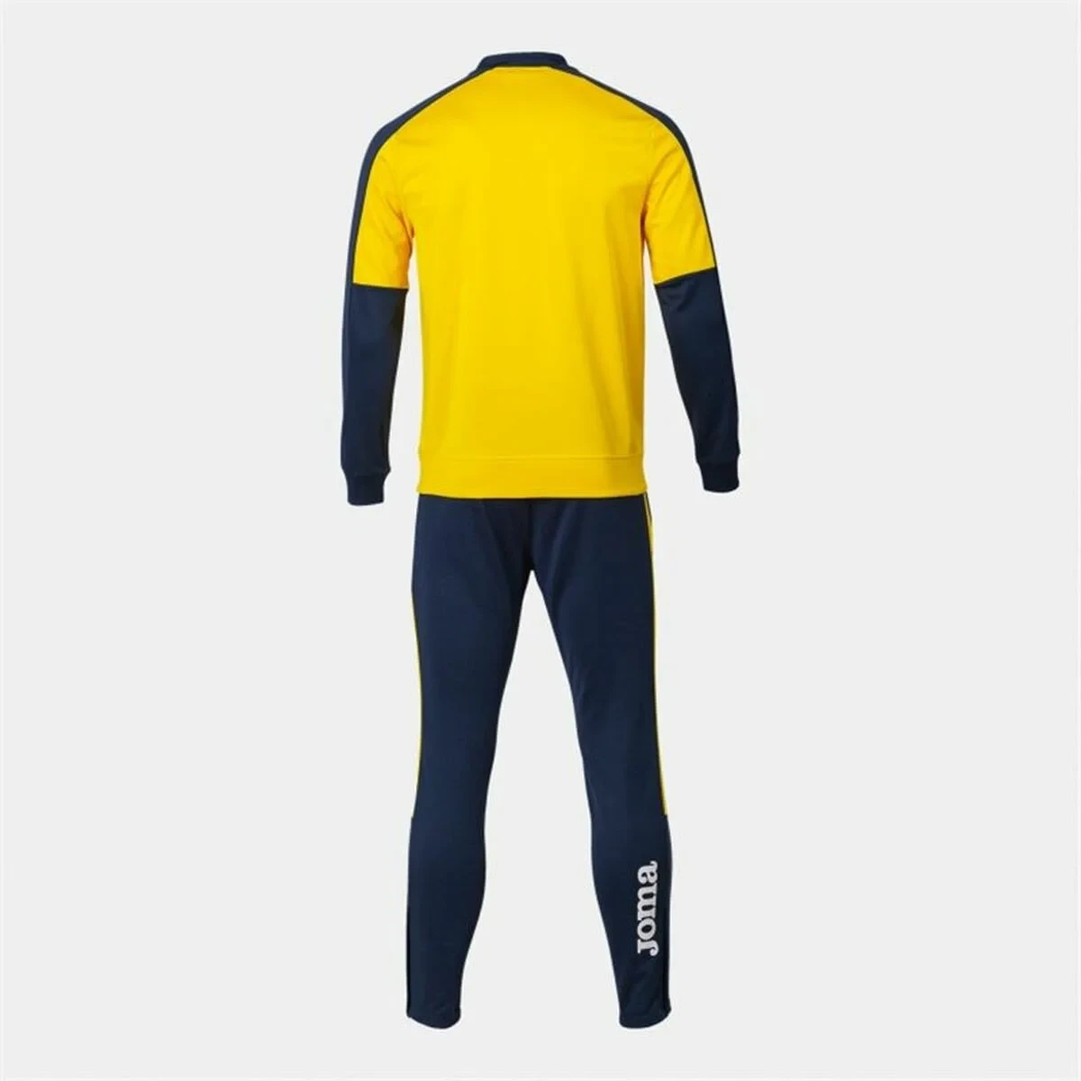 Chándal para Adultos Joma Sport Eco Championship Amarillo Azul marino Infantil Hombre 2 Piezas
