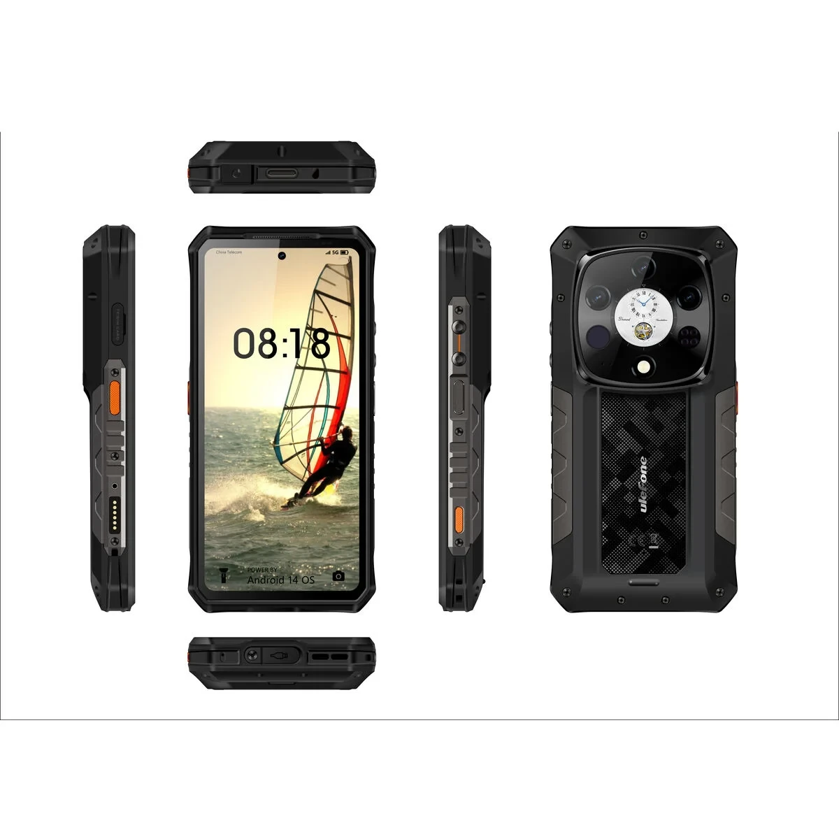 Smartphone Ulefone ARMOR 28 ULTRA THERMAL VERSION Negro 6,67" 16 GB RAM 1 TB 512 GB