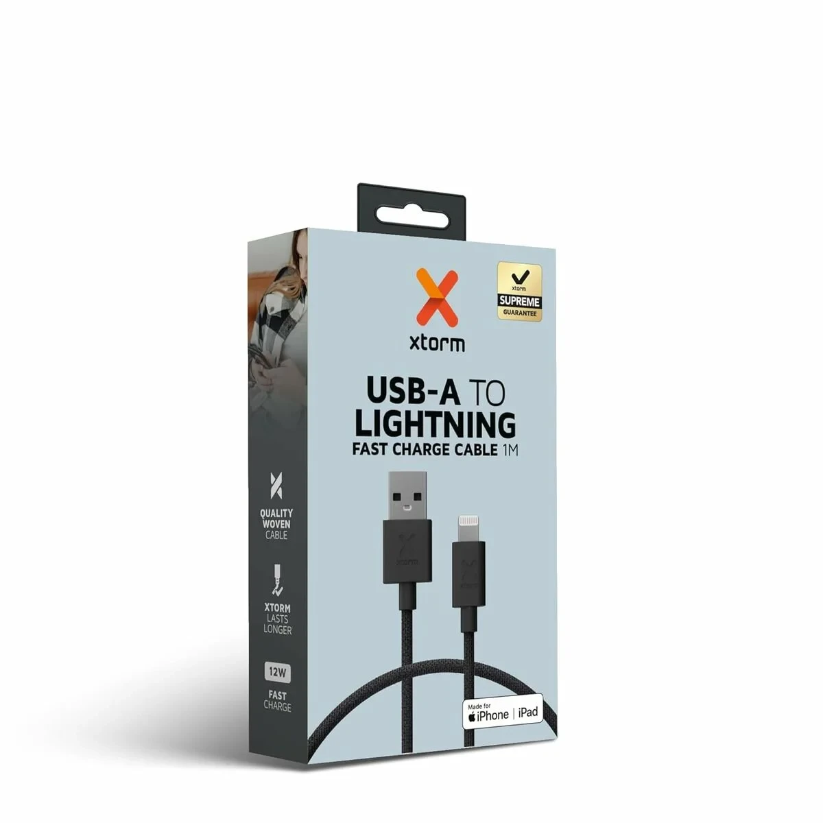 Cable USB Xtorm CXG2011 Negro