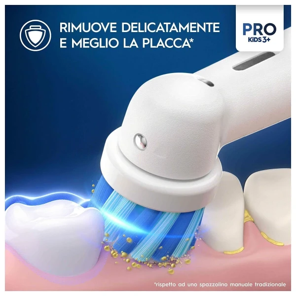 Recambio para Cepillo de Dientes Eléctrico Oral-B EB10 4 FFS SPIDERMAN (4 Unidades)