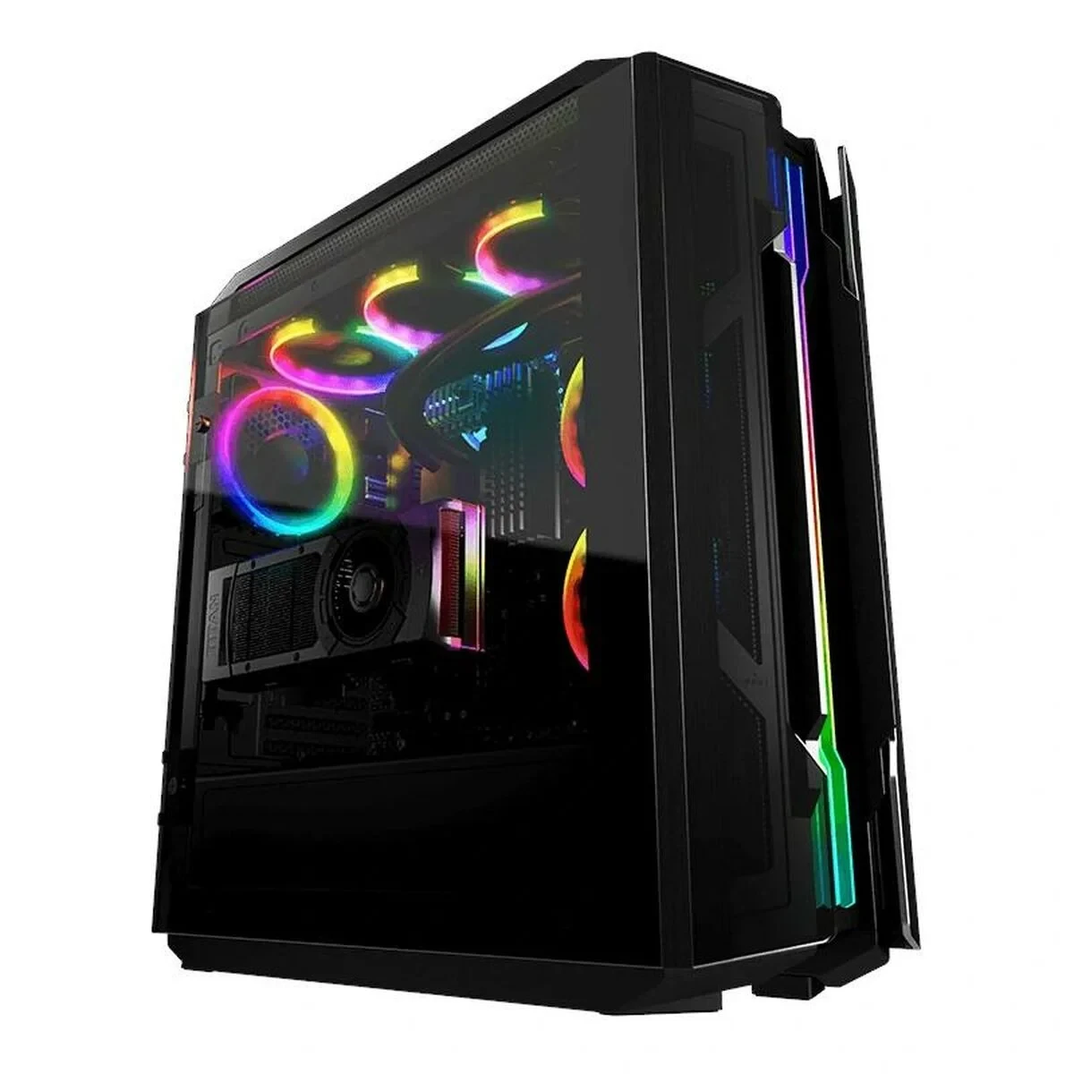 Caja Semitorre ATX Cougar GeminiPro Negro