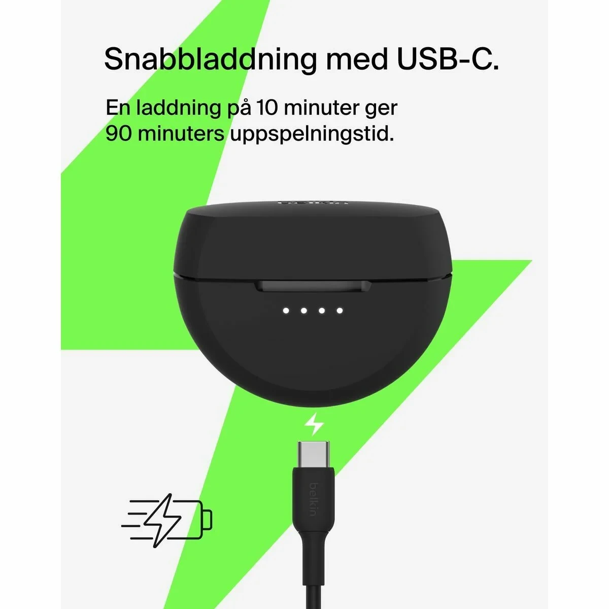 Auriculares Belkin AUC012BTBK Negro