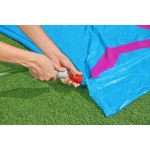 Bestway Pista Deslizante con Hinchables Doble Animales Llama 488x138 cm +3 Años Jardin 52320