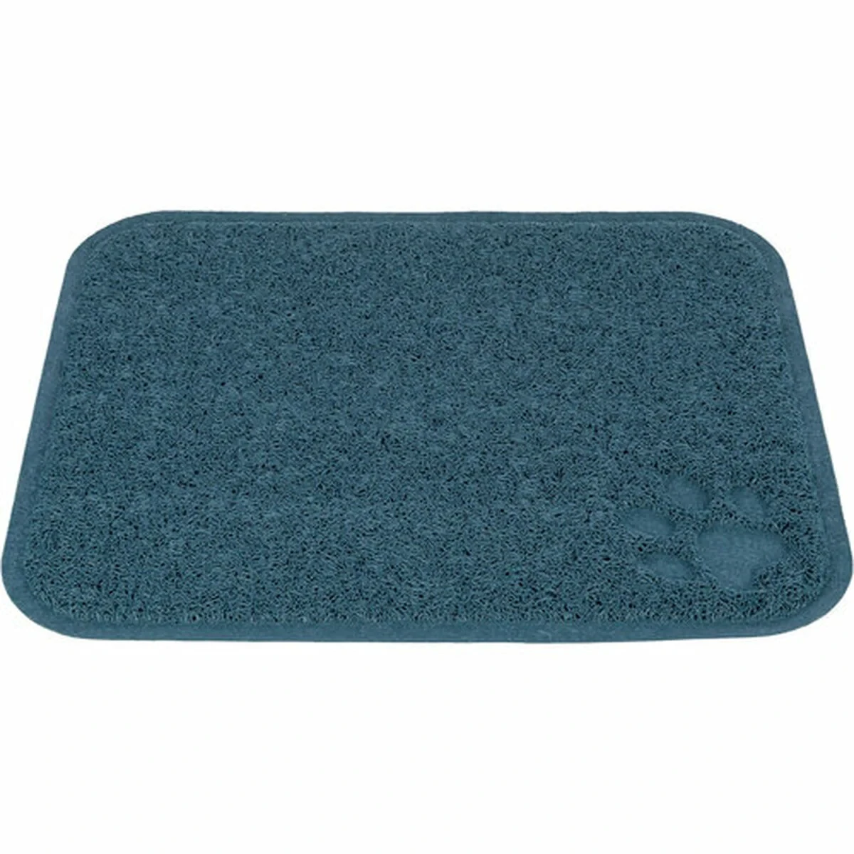 Alfombra para Arenero de Gatos Trixie Azul PVC 37 × 45 cm