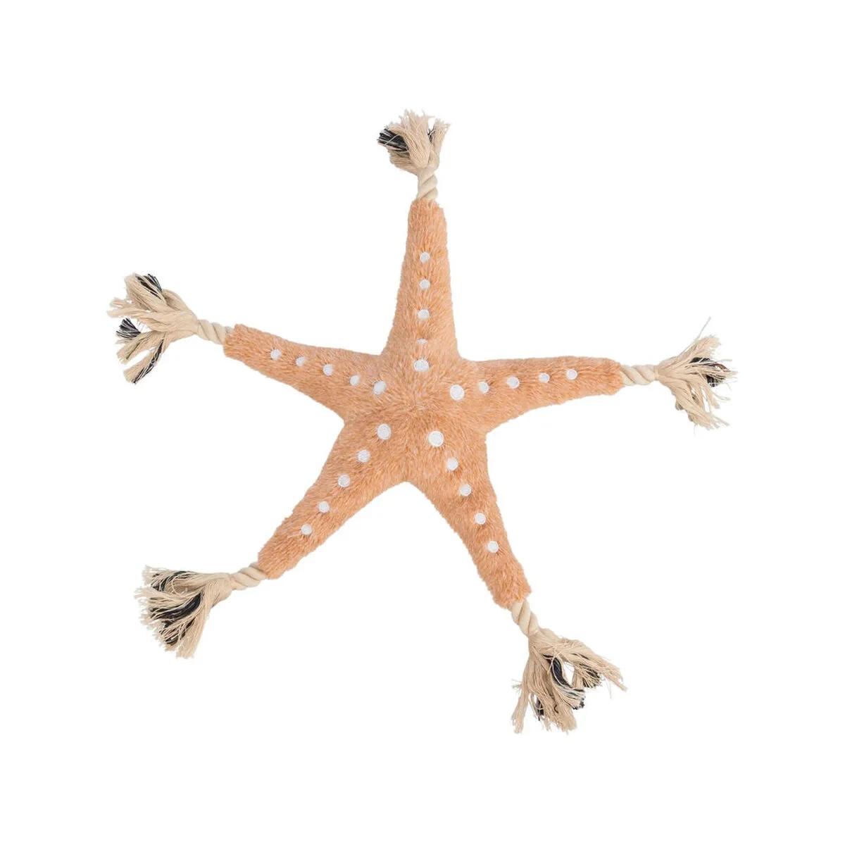 Juguete para perros Trixie Poliéster Algodón 32 cm Marrón Estrella de mar