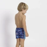 Bañador Boxer Para Niños Stitch Azul oscuro