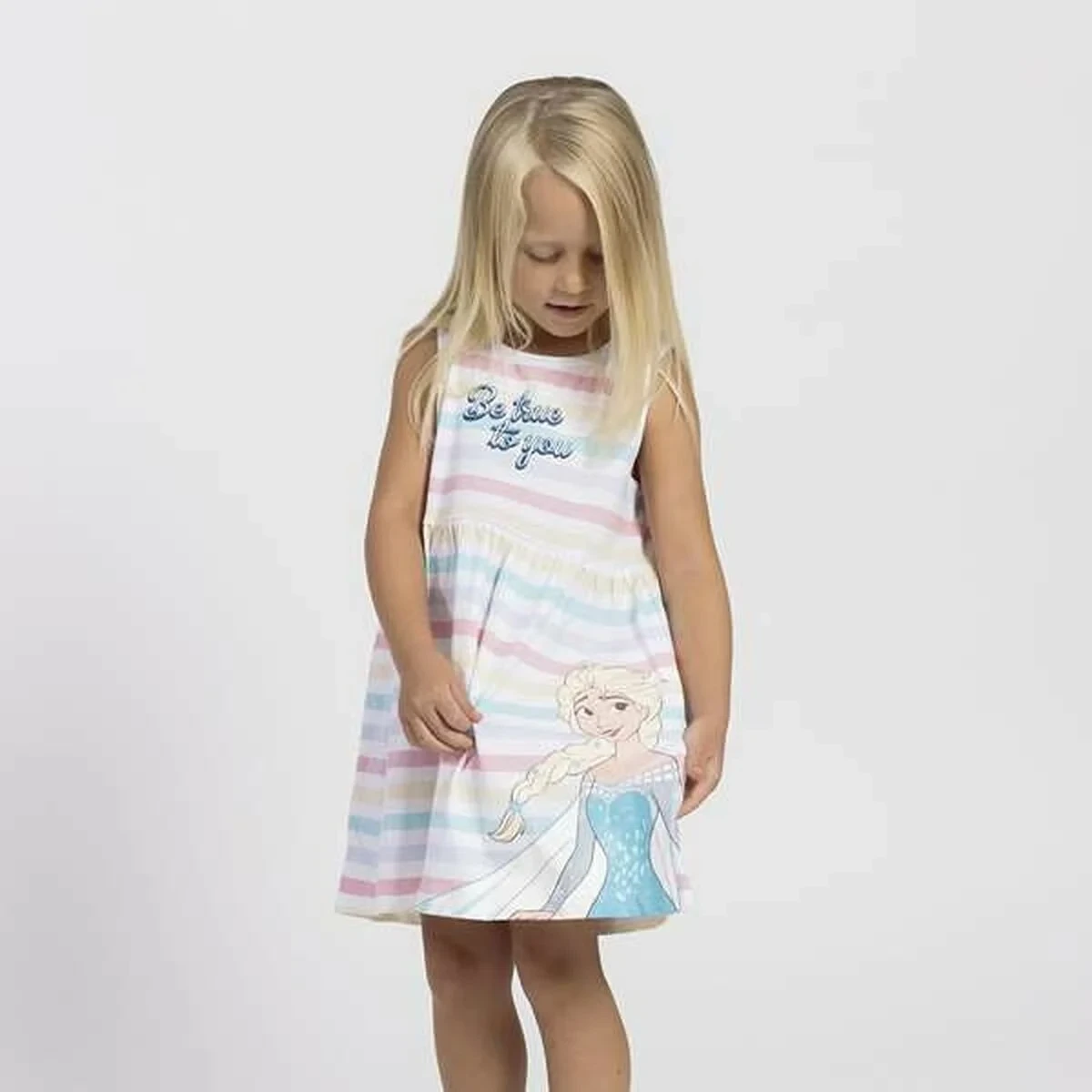 Vestido Frozen Multicolor Niña