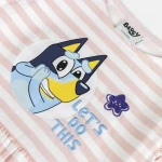 Vestido Bluey Rosa Niña