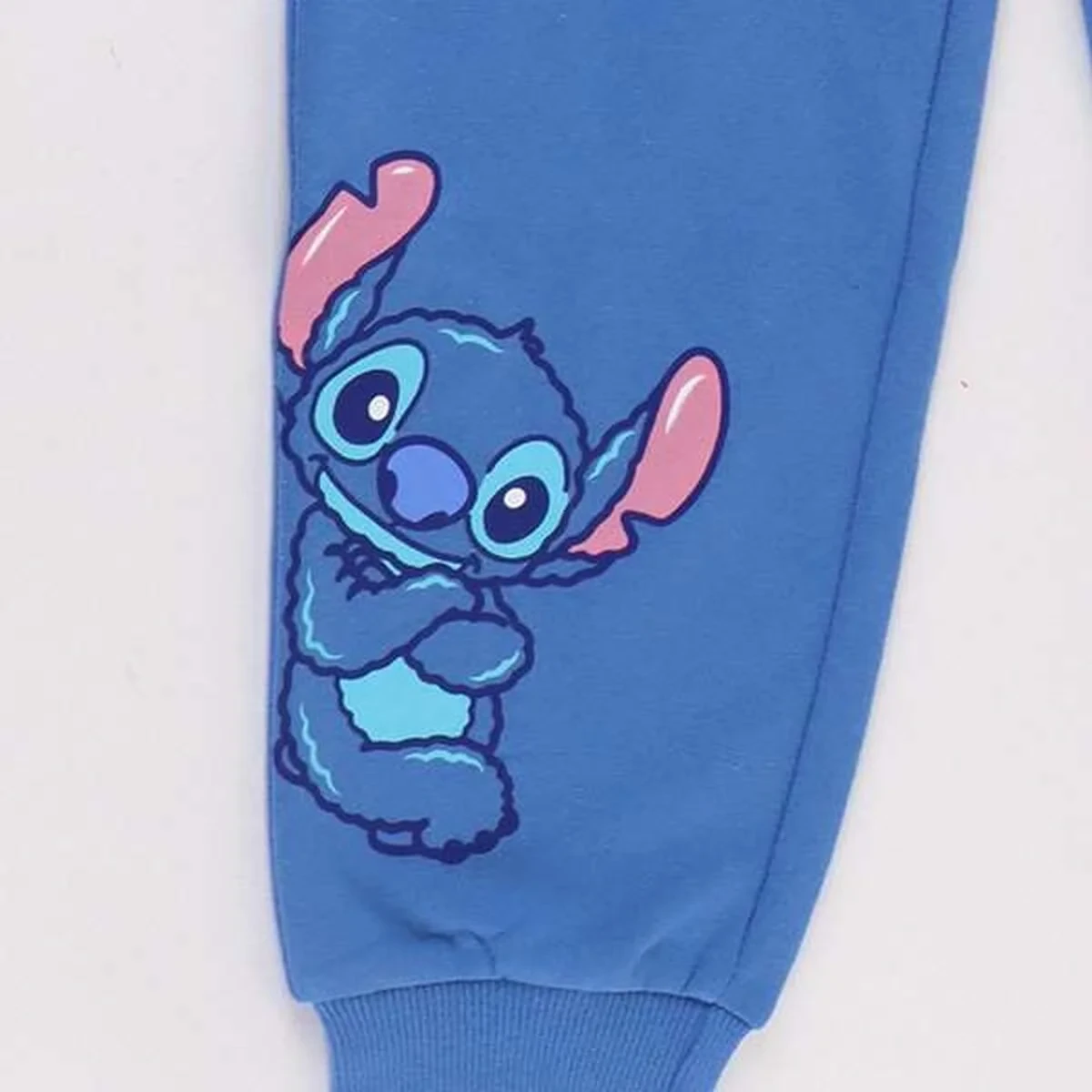 Chándal Infantil Stitch Azul 14 Años