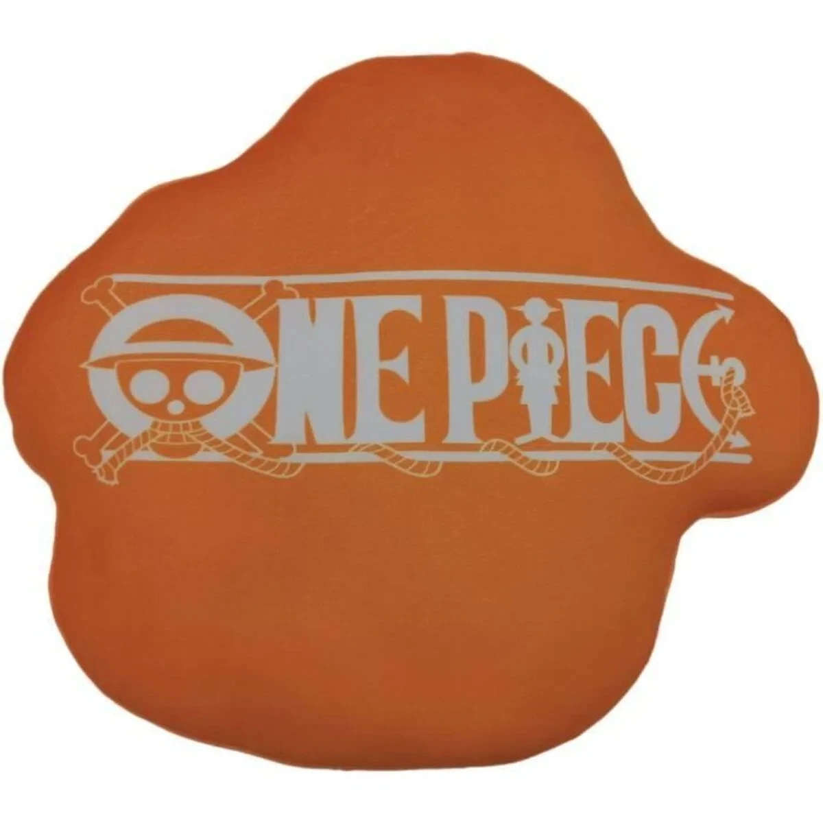 Cojín One Piece Naranja Poliéster Impreso