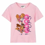 Camiseta de Manga Corta Infantil The Paw Patrol Blanco