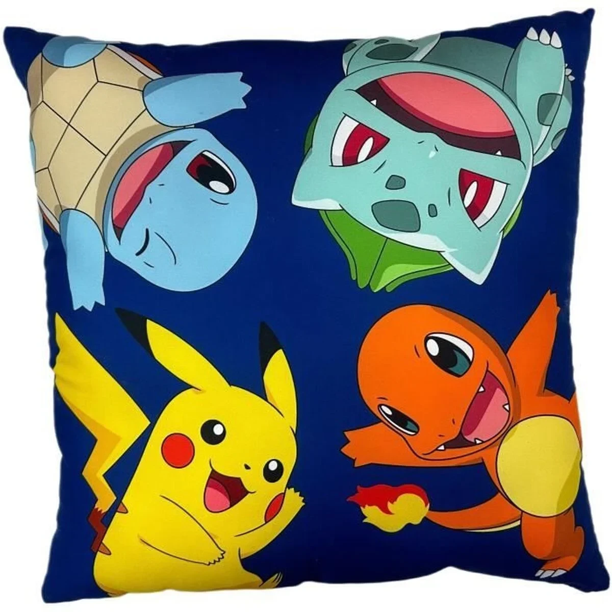 Cojín Pokémon Multicolor Poliéster Impreso Infantil