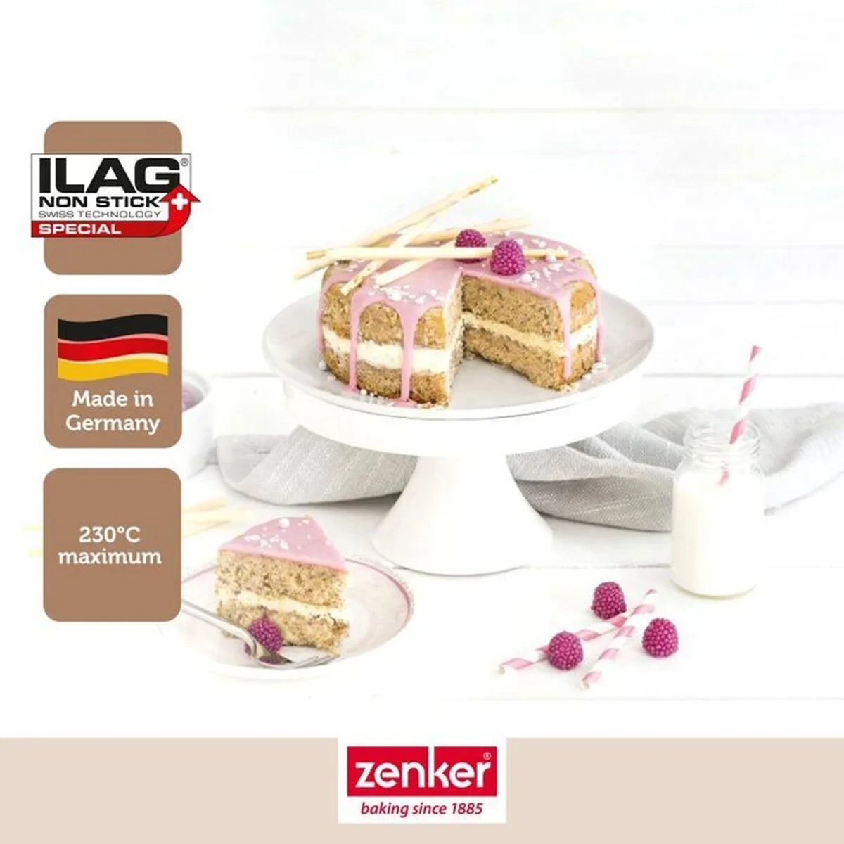 Set de Moldes Desmontables Zenker 2 Piezas