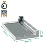 Cizalla Leitz Precision Home Office A4 Antracita