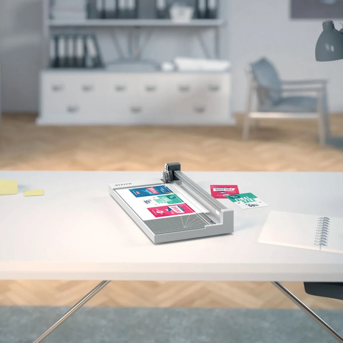 Cizalla Leitz Precision Home Office A4 Antracita